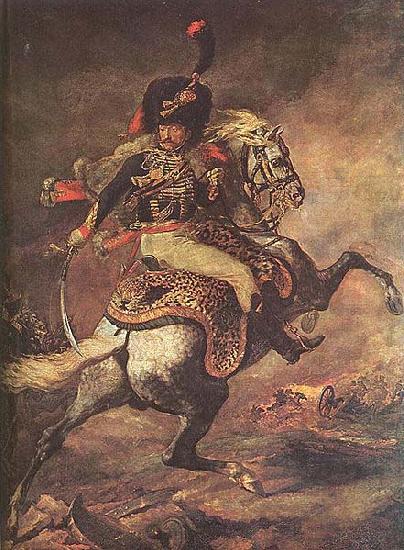 Theodore Gericault Charging Chasseur by Theodore Gericault